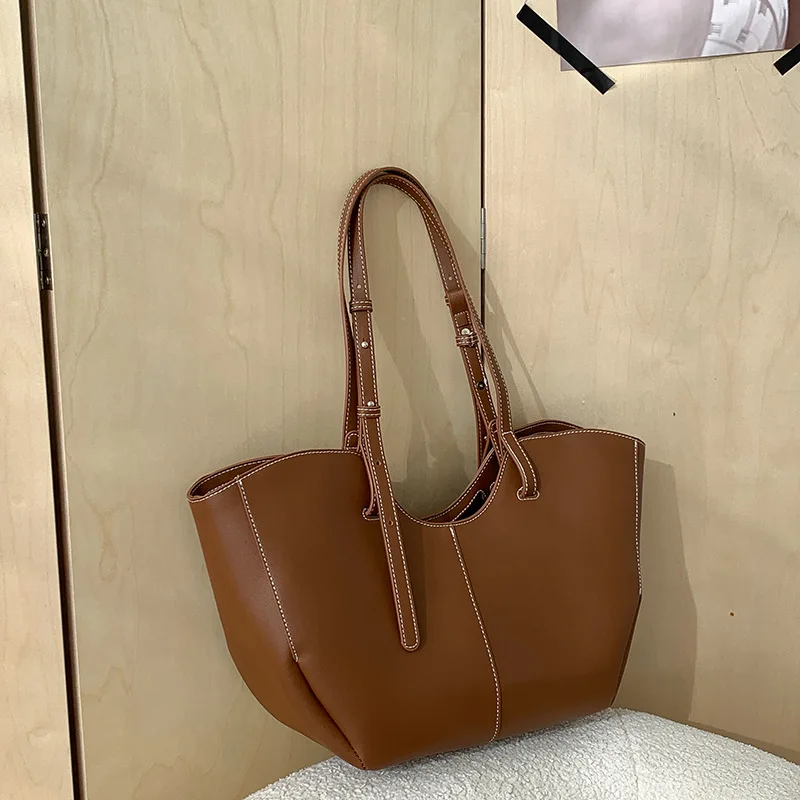 Luxury Bags Vendor - Damska torebka vintage o dużej pojemności,