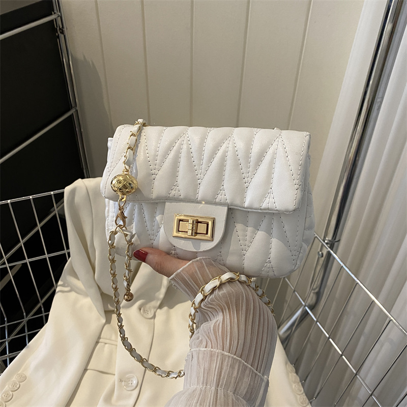 Damska pikowana torebka crossb – Chain Crossbody Quilted recenzja i cena