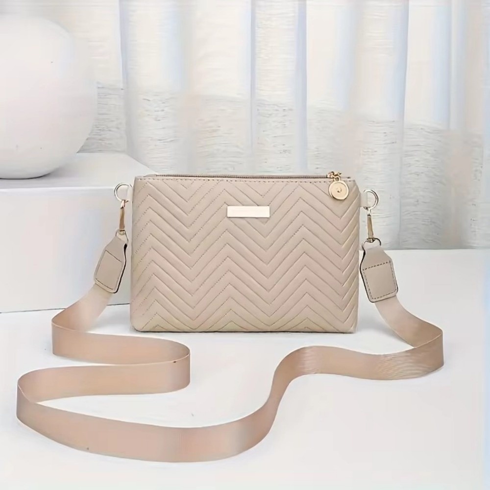 Minimalistyczna pikowana toreb – Chain Crossbody Quilted recenzja i cena