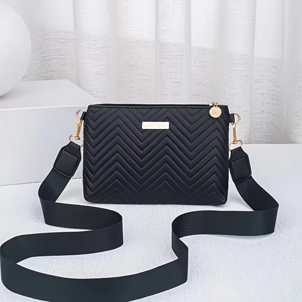 Minimalistyczna pikowana toreb – Chain Crossbody Quilted recenzja i cena