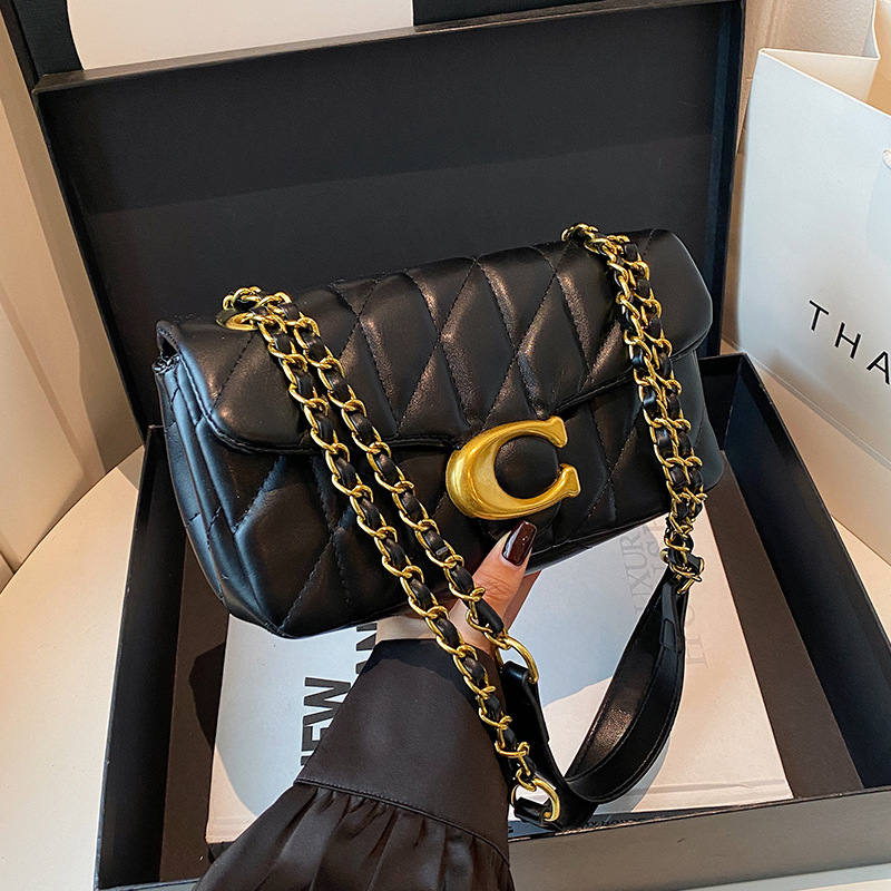 Damska pikowana skórzana torba – Chain Crossbody Quilted recenzja i cena