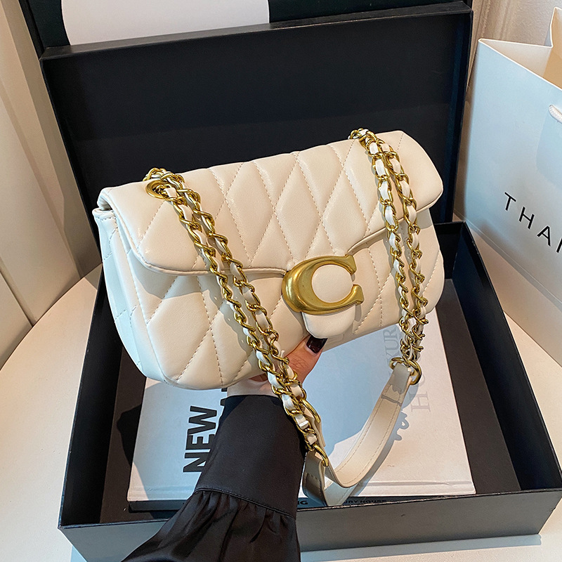 Damska pikowana skórzana torba – Chain Crossbody Quilted recenzja i cena