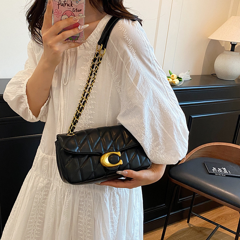 Damska pikowana skórzana torba – Chain Crossbody Quilted recenzja i cena