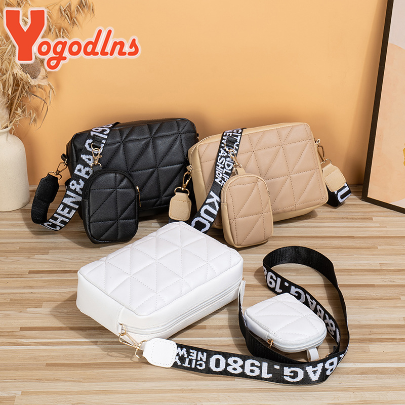 Yogodlns markowe torby Crossbo – Chain Crossbody Quilted recenzja i cena