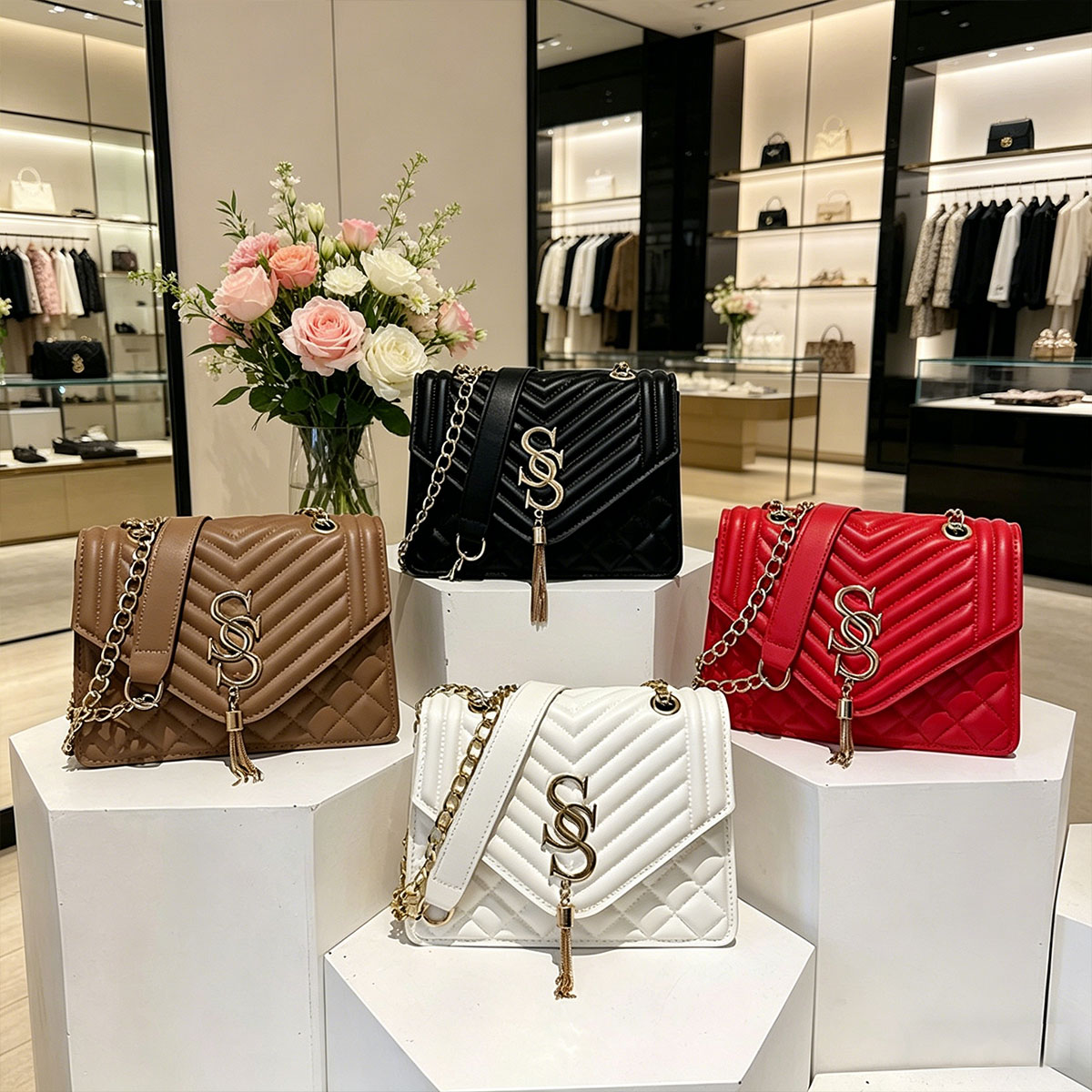 Lekka, luksusowa, elegancka to – Chain Crossbody Quilted recenzja i cena