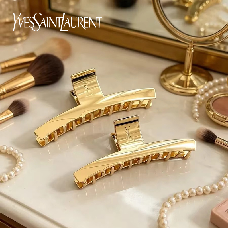 Złota metalowa spinka do włosó – Women Luxury Bags Ysl recenzja i cena