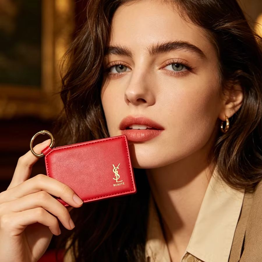 YSL Czerwone Skórzane Kwadrato – Women Luxury Bags Ysl recenzja i cena