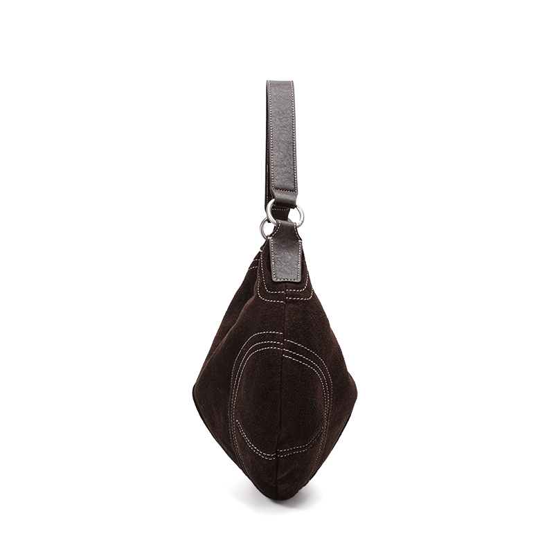 Torebka pod pachę z zamszu byd – Half Moon Bag Suede recenzja i cena