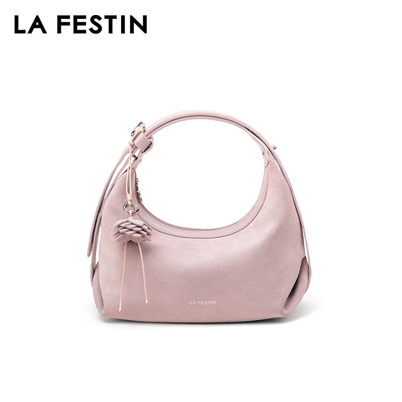 LA FESTIN Oryginalna torebka d – Half Moon Bag Suede recenzja i cena
