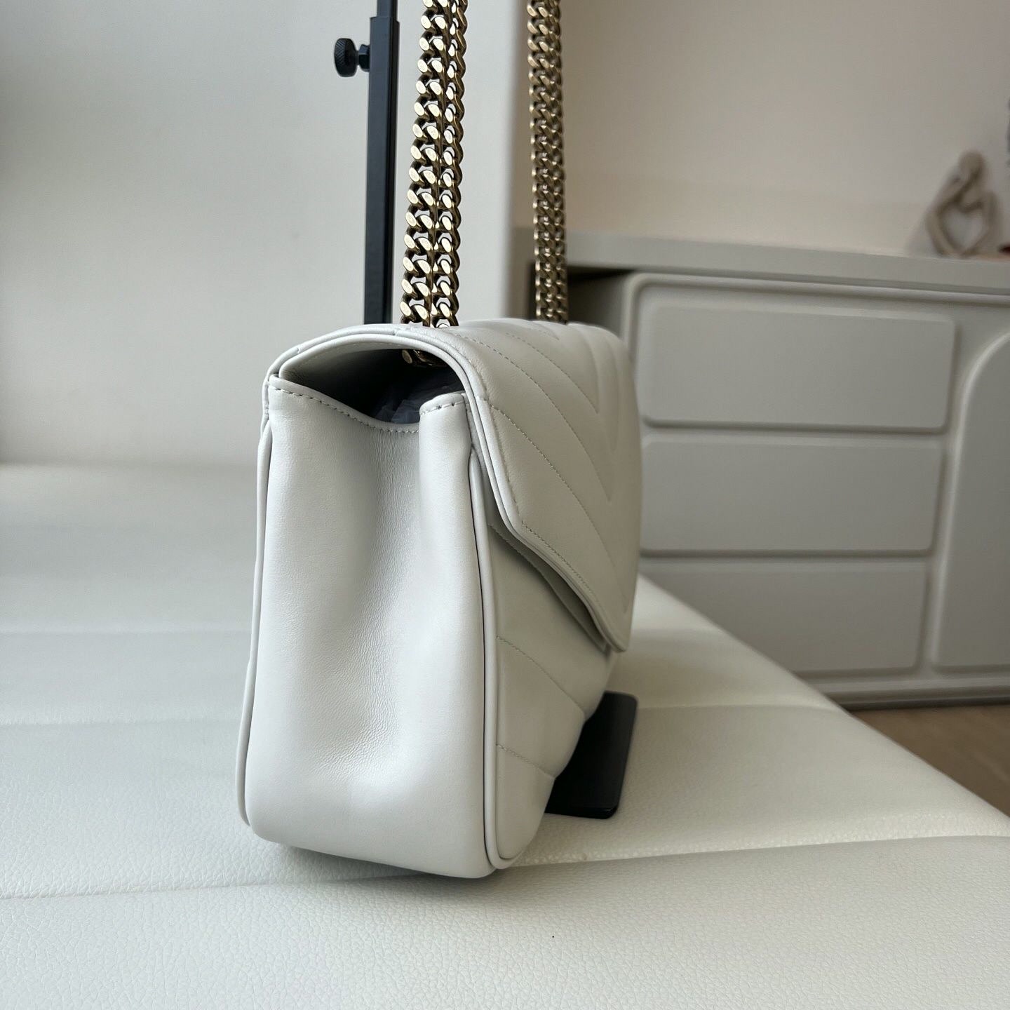 Damska kremowo-biała torebka z – Chain Crossbody Quilted recenzja i cena